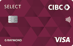 CIBC Select VISA Card（加拿大）